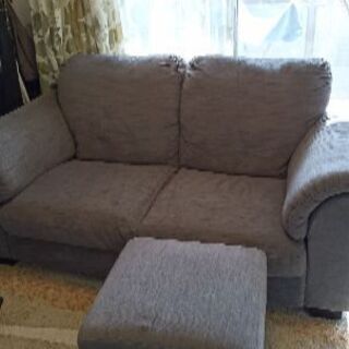 IKEAのソファ＋オットマンセット