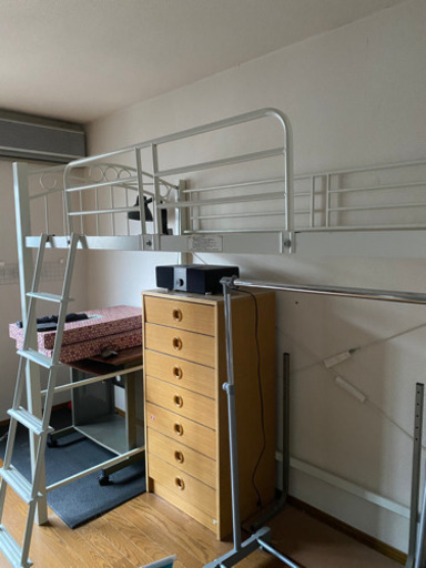 値下げします 10,000→8,000】【IKEA】ロフトベッド(VITVAL 値下げします 10,000→8,000】【IKEA】ロフトベッド(VITVAL