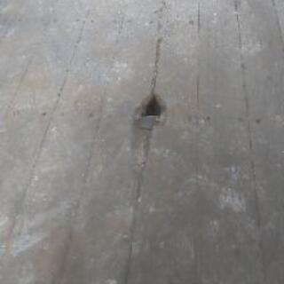 値下げ中】【3tでも配送可】アルミコンテナ 【床にダメージあり】 長さ