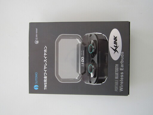 新品！未使用！防水エックスリンク ワイヤレスイヤホン イヤフォン IPX7 高音質 bluetooth 音楽 電話 通話 　X-LINK G02　G02-TWS