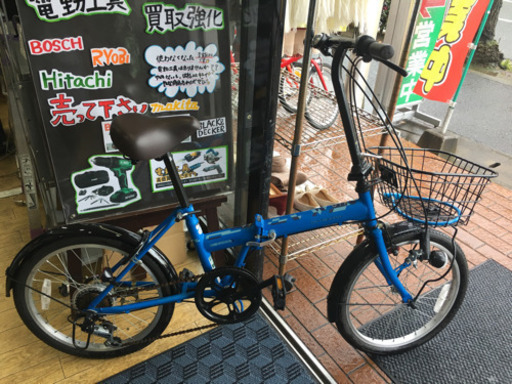 Asahi購入 カジュリーフォールディング 20インチ折りたたみ自転車