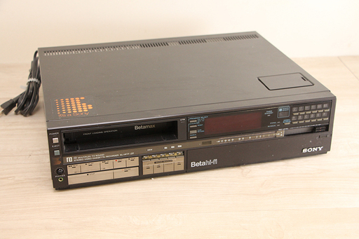 SONY Betamax SL-HF77 Beta hi-fi　βビデオデッキ(R1896kwxYGG)