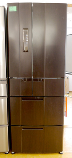 大特価 三菱 冷蔵庫 500ℓ ブラウンカラー 家具調 39TOP