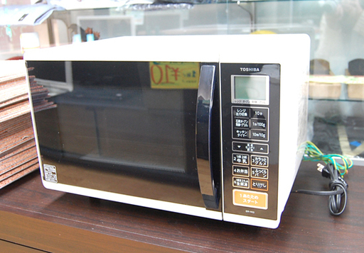 TOSHIBA オーブンレンジ ER-YK3 ホワイト 石窯オーブン 電子レンジ フラットタイプ 東芝☆ PayPay(ペイペイ)決済可能 ☆ 札幌市 清田区 平岡