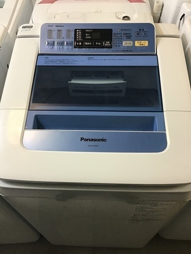 【送料無料・設置無料サービス有り】洗濯機 Panasonic NA-FA70H1 中古