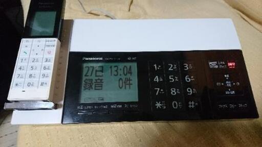 PanasonicおたっくすKX-PD101-W スマホ連動FAX