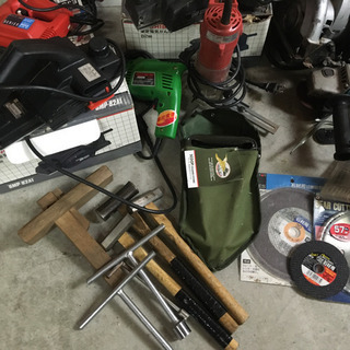 電動工具などまとめ グラインダー チェーンソー かんな 丸のこなど