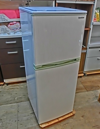 【販売終了しました。ありがとうございます。】Elabitax　2ドア　138L　直冷式　冷凍冷蔵庫　ER-147　2018年製　中古品