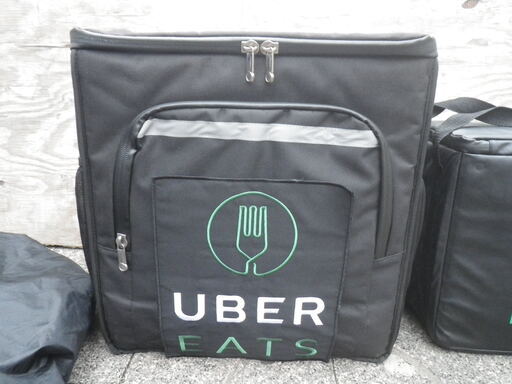 UBER EATSウーバーイーツ配達バッグセット (ポテト) 新田のバッグ 