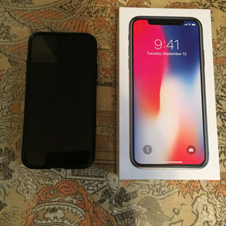 美品 Apple IPhone X 64GB SIMフリー 