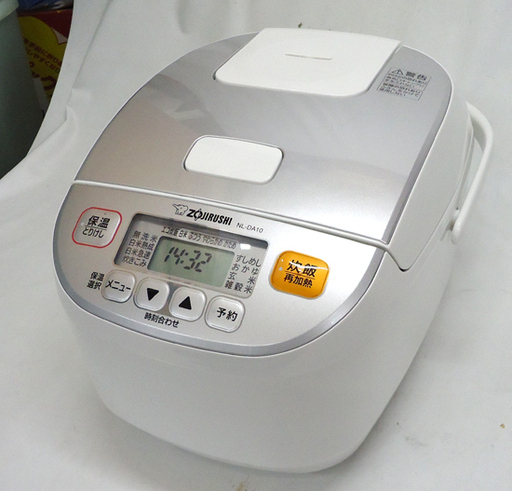 象印 5.5合 マイコン式 炊飯器　NL-DA10 極め炊き 2018年製 ZOJIRUSHI 札幌 アウトレットモノハウス平岸店