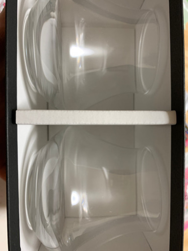 ペア梅酒グラス　未使用