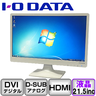 I/O DATA LCDF223EWR ホワイト 21.5インチ...