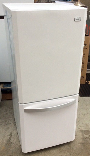 【RKGRE-230】特価！ハイアール/138L 2ドア冷凍冷蔵庫/JR-NF140H-W/ホワイト/中古品/2014年製/当社より近隣無料配達！
