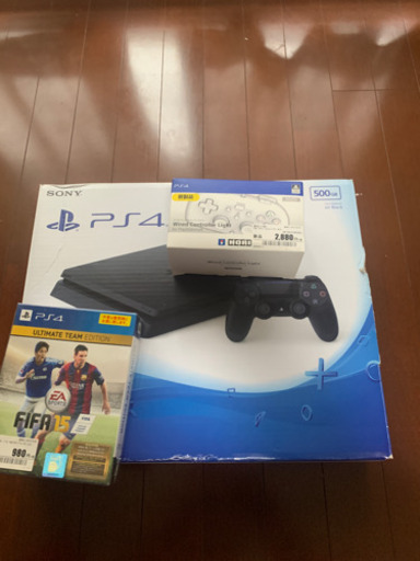 PS4とコントローラーとソフト