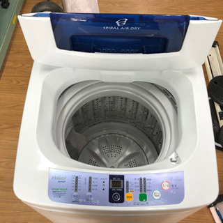 【リサイクルサービス八光　田上店　安心の1か月保証　配達・設置OK】ハイアール 4.2kg全自動洗濯機[カラッと脱水機能付き]洗濯容量4.2kg【JW-K42B-W】 リサイクルサービス八光 田上店 安心の1か月保証 旧鹿児島市配達・設置