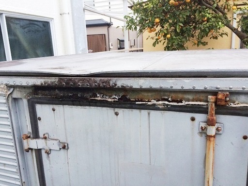 販売済み トラックのアルミコンテナ 現物確認できます！ 