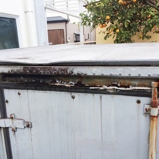 トラックのアルミコンテナ　現物確認できます！ トラックのアルミコンテナ 現物確認できます！