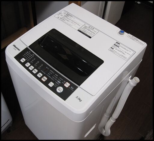 新生活！20900円 2019年製 ハイセンス 全自動 洗濯機 5,5kg