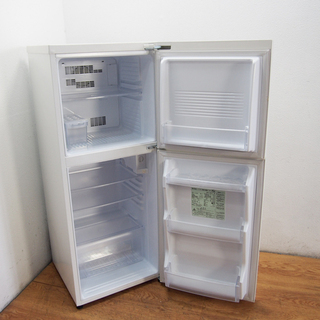 配達設置無料！ 美品 無印良品 2018年製 137L 冷蔵庫 ホワイト AL10