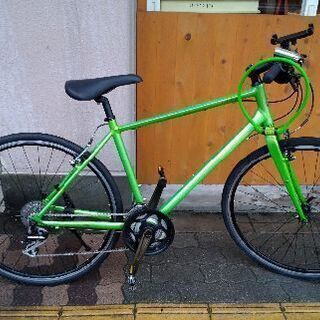 KhodaaBloon RAIL 700cクロスバイク アルミ/24speed/ライトグリーン  
