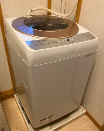 2017年製シャープ【10k】簡易乾燥機能付洗濯機