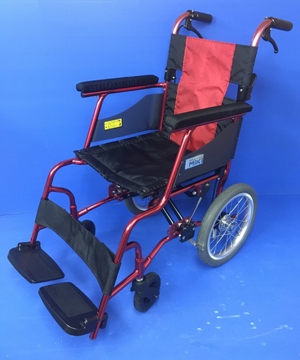 車いす (介助式・標準型)　軽量コンパクトタイプ　キャリカル PMS-2R Miki