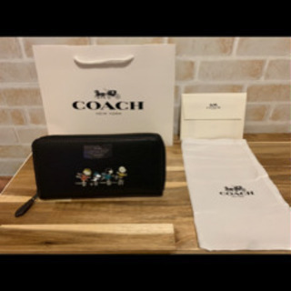 COACH 長財布　16220B スヌーピー