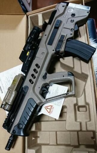 S\u0026Tタボール21 FLAT TOP FDE 新品EoTechタイプ551グラフィックサイトブースターバッテリーケースフラッシュハイダー