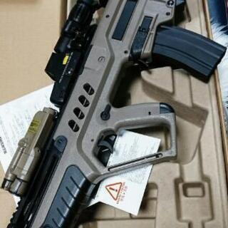 S&Tタボール21 FLAT TOP FDE 新品EoTechタイプ551グラフィックサイトブースターバッテリーケースフラッシュハイダー