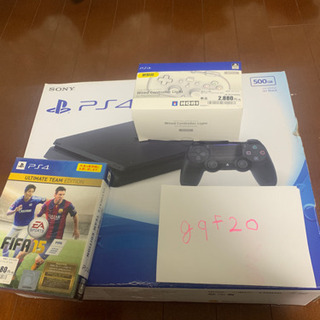 PS4とコントローラーとソフト-最終値下げ！レアセットの通販はau PAY 