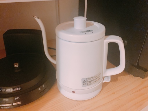 美品！電気カフェケトル800ml