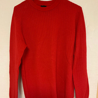 H&M 赤　セーター