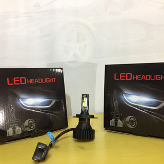 H 4 変化　LED 6500Ｋ 新品　セート