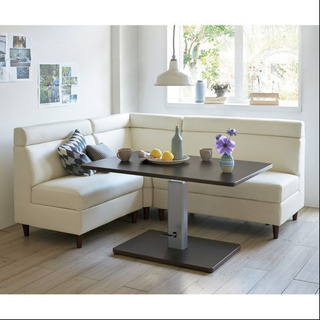 レザー　コーナーソファー　2way