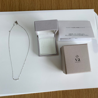 ヴァンドーム青山 プラチナダイアモンドネックレス