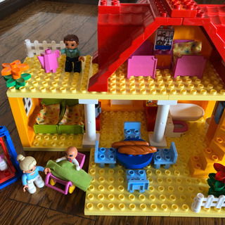 【ネット決済・配送可】レゴ LEGO デュプロ　ファミリーハウス...
