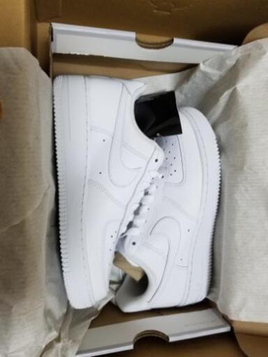 【新品】NIKE AIRFORCE1 07 white 25cm