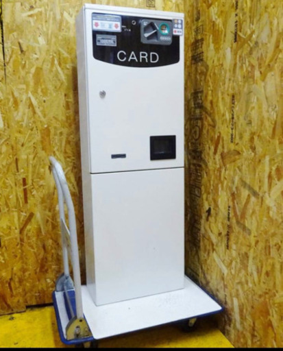 (4471-1)東亜電子工業 釣銭対応カード販売機 VML51 2014年製 屋内用