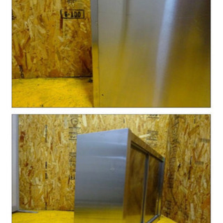 4487-0）☆厨房機器☆SINKO/吊り戸棚/戸棚/ステンレス/飲食/W900×D300×