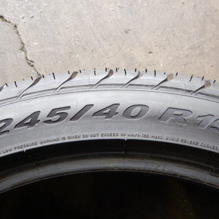 ピレリＰ－ＺＥＲＯランフラット　245/40Ｒ19　2本　ＢＭＷ　５、６シリーズ