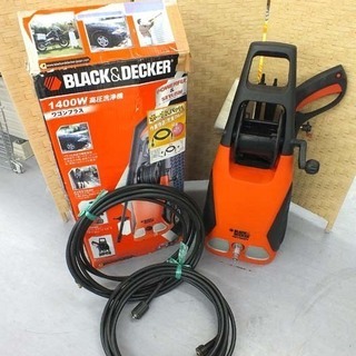 ブラック＆デッカー BLACK＆DECKER PW1700SPX 高圧洗浄機 動作確認済み 中古