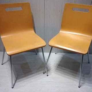 値下げ！■Z742■ 椅子 チェア ２脚セット 木製 東谷株式会...