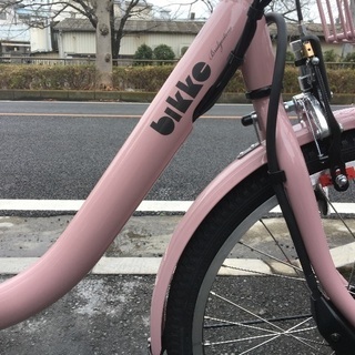 ★ブリヂストン子供乗せ電動自転車 ビッケモブdd オールドローズ BM0B40