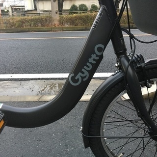 パナソニック子供乗せ電動自転車 ギュットクルームR•EX マットチャコールブラック BE-ELRE03