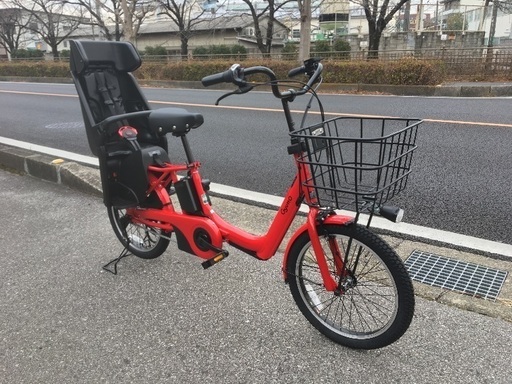 パナソニック子供乗せ電動自転車 ギュットアニーズDX  ロイヤルレッド BE-ELAD032