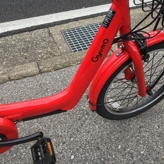ギュッとアニーズ 電動自転車 レッド パナソニック子供乗せ電動自転車 ギュットアニーズDX ロイヤルレッド