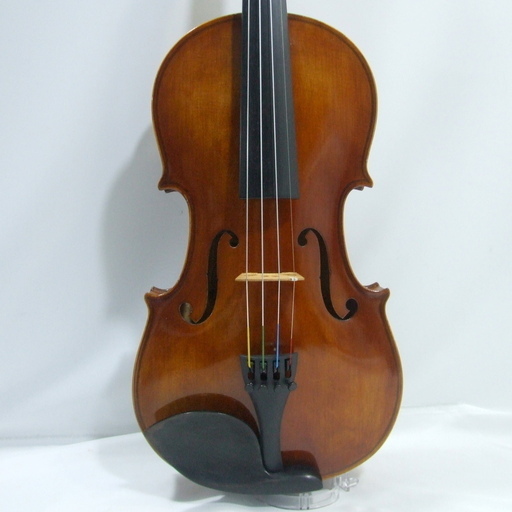 メンテ済み ドイツ製 カールヘフナー 4/4サイズ KH166 虎杢 裏板1枚 高音質 程度良し Karl Hofner Orchestra Violin 総額30万円クラスセット Archet弓 毛替え済み弓 アジャスター内蔵テールピース 愛知県清須市 手渡し 全国発送対応 中古バイオリン