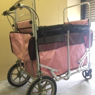 【美品】保育園のお散歩カー　避難車　散歩車　ミニバス