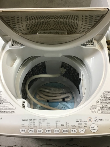 【送料無料・設置無料サービス有り】洗濯機 TOSHIBA AW-6G2 中古